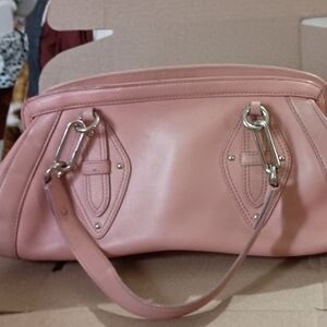 Cole Haan Pink Leather Satchel